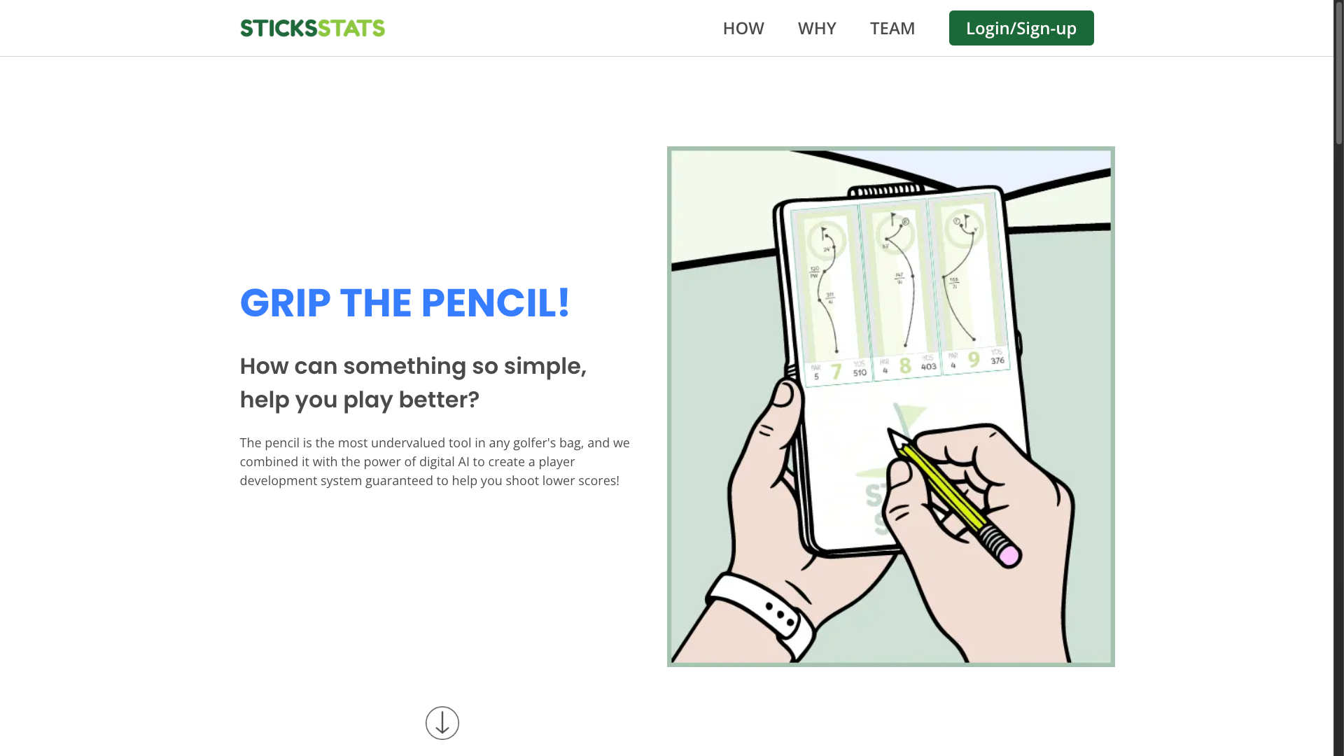 Sticks Stats Screenshot